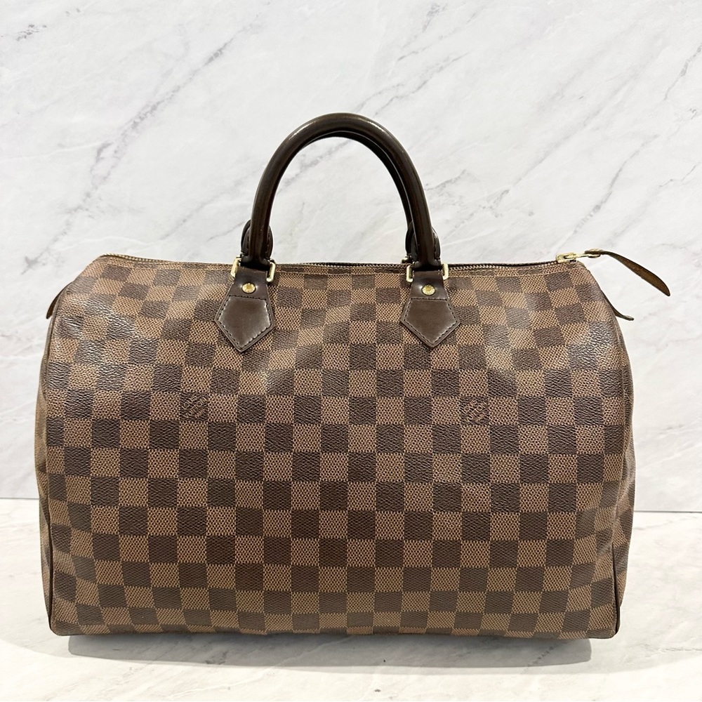Louis Vuitton Speedy 35 Damier Ebene